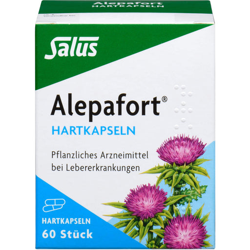 Salus Alepafort 108,2 mg Hartkapseln bei Lebererkrankungen, 60 St. Kapseln
