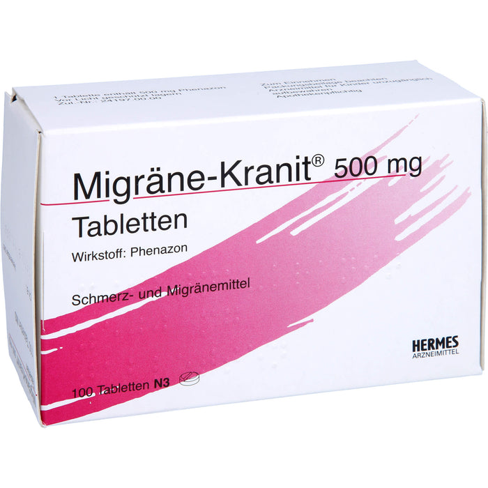 Migräne-Kranit  500 mg Tabletten, 100 St. Tabletten