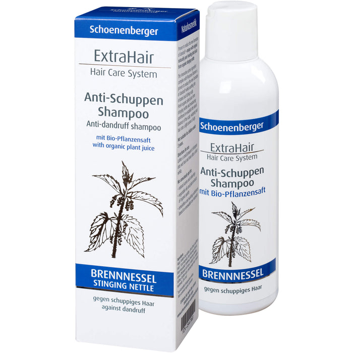Schoenenberger Naturkosmetik ExtraHair Hair Care System Anti-Schuppen Shampoo, 200 ml Shampoo