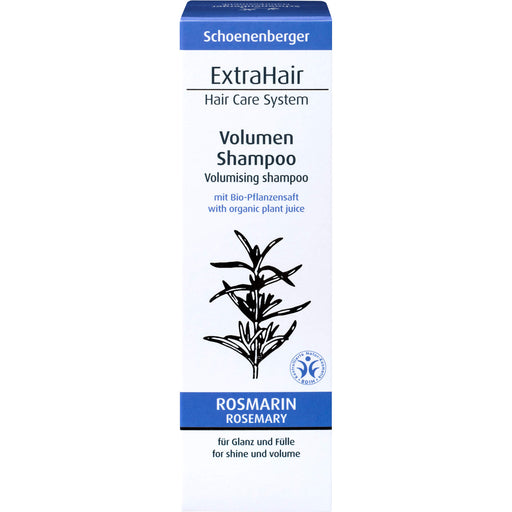 Schoenenberger Naturkosmetik ExtraHair Hair Care System Volume Shampoo, 200 ml Shampoo