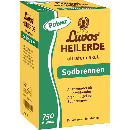 Luvos Heilerde ultrafein akut gegen Sodbrennen, 750 g Pulver
