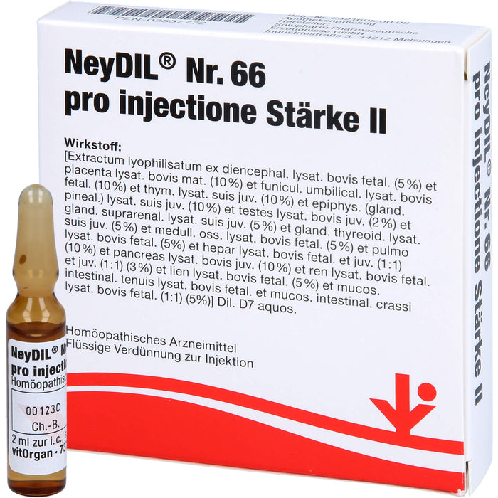 NeyDil  Nr. 66 pro injectione St. II Amp., 5 ml Solution