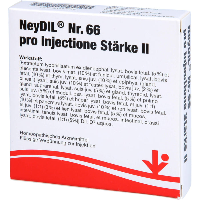 NeyDil  Nr. 66 pro injectione St. II Amp., 5 ml Lösung