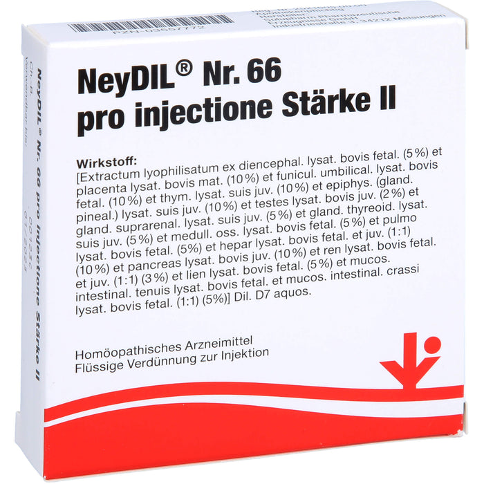 NeyDil  Nr. 66 pro injectione St. II Amp., 5 ml Lösung