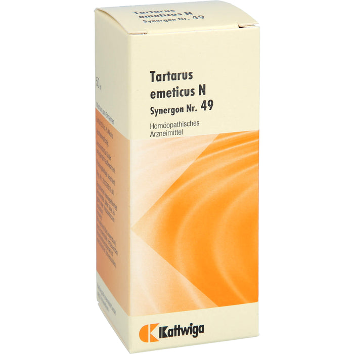 Synergon Komplex 49 Tartarus emeticus N Tropf., 50 ml TRO