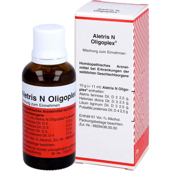 Aletris N Oligoplex Mischung bei Erkrankungen der weiblichen Geschlechtsorgane, 50 ml Lösung