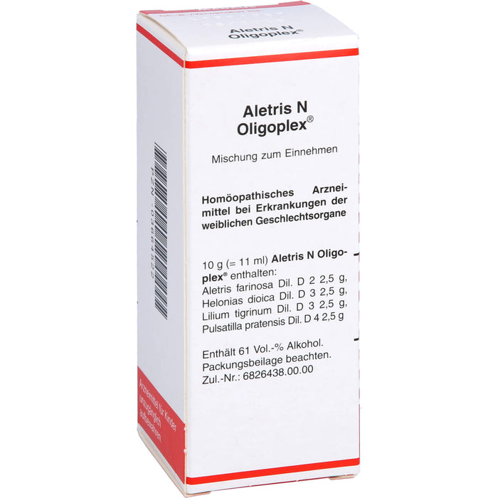 Aletris N Oligoplex Mischung bei Erkrankungen der weiblichen Geschlechtsorgane, 50 ml Lösung