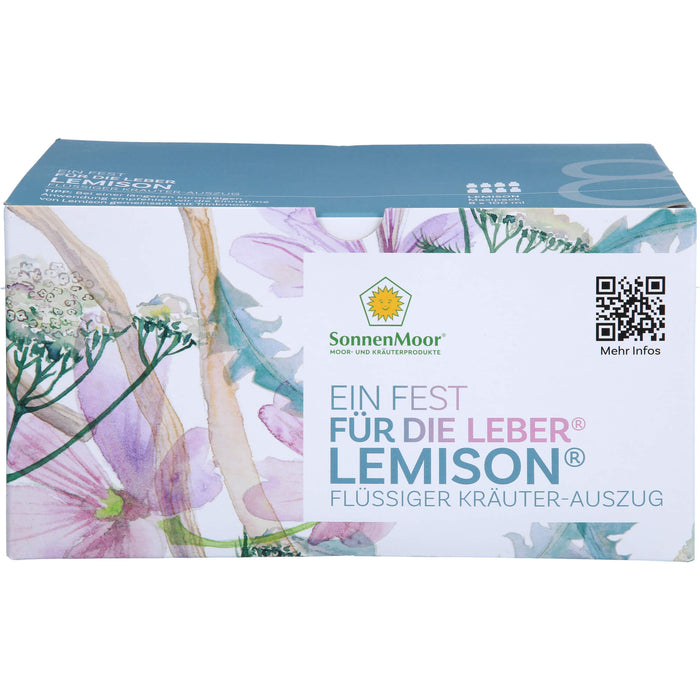 Sonnenmoor Lemison Flüssiger Kräuterauszug zur Unterstützung von Galle und Leber, 800 ml 