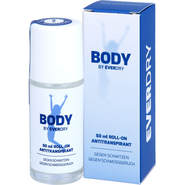 Body by EVERDRY Anti-Perspirant gegen Schwitzen, 50 ml Roll-On