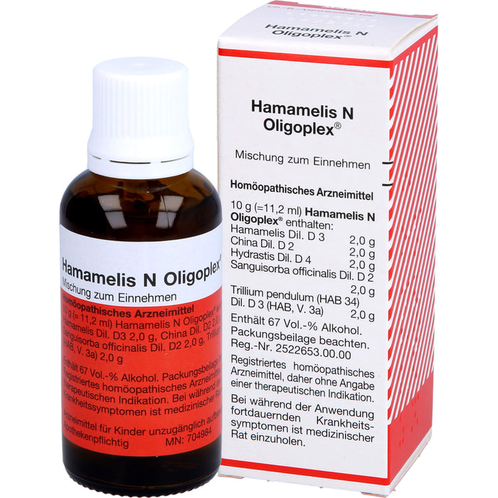 Hamamelis N Oligoplex®, Mischung, 50 ml LIQ