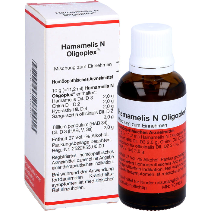 Hamamelis N Oligoplex®, Mischung, 50 ml LIQ