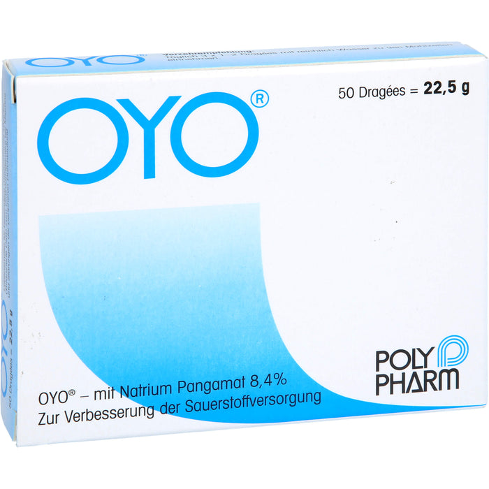 OYO Dragées zur Unterstützung der Sauerstoffversorgung, 50 pc Tablettes