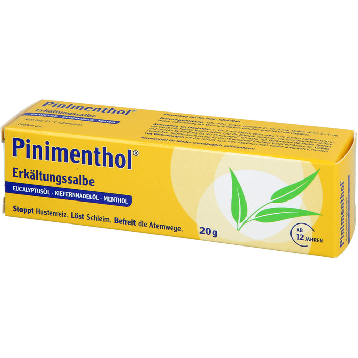 Pinimenthol Erkältungssalbe, 20 g Cream