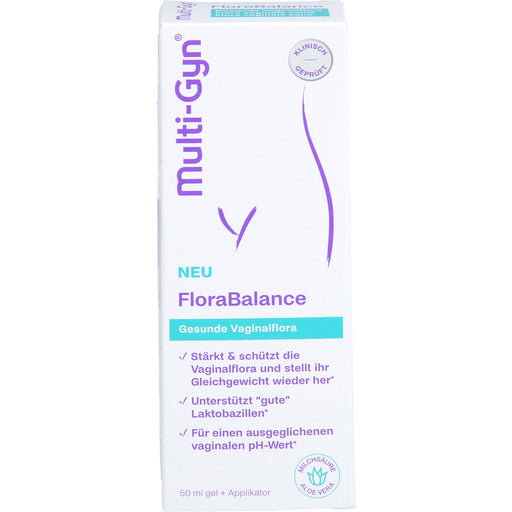 Multi-Gyn FloraBalance Gel zur Wiederherstellung, Stärkung und zum Schutz der Intimflora, 50 ml Gel