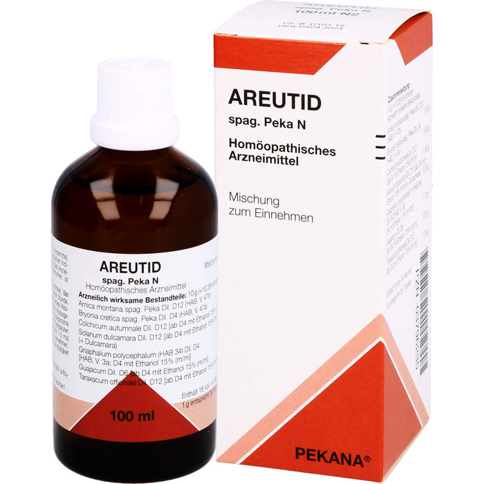PEKANA Areutid spag. Peka N Tropfen, 100 ml Solution