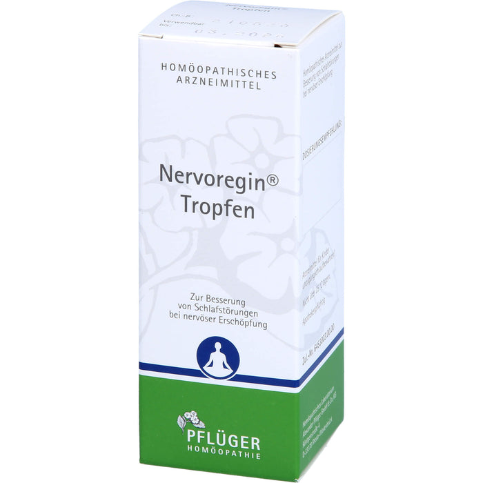 Nervoregin Tropfen  bei Schlafstörungen und Einschlafschwierigkeiten, 50 ml Solution