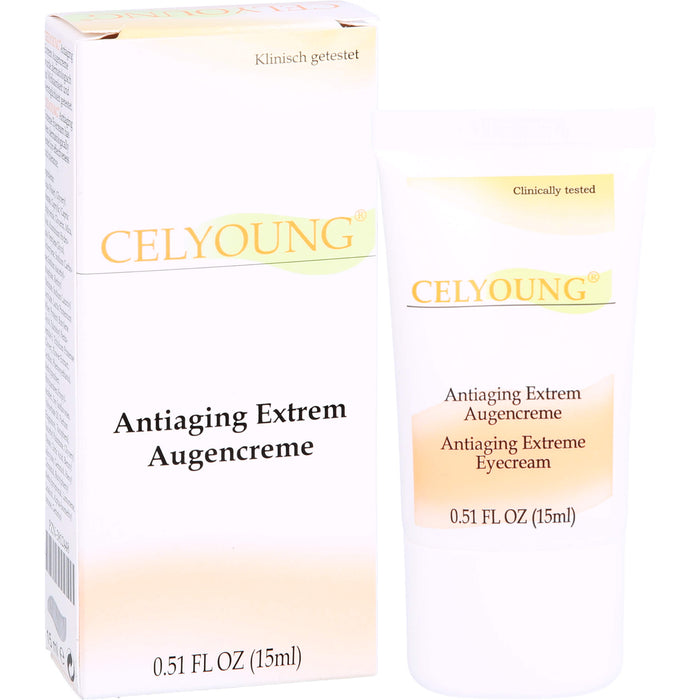 CELYOUNG Antiaging Extrem Augencreme, 15 ml Cream