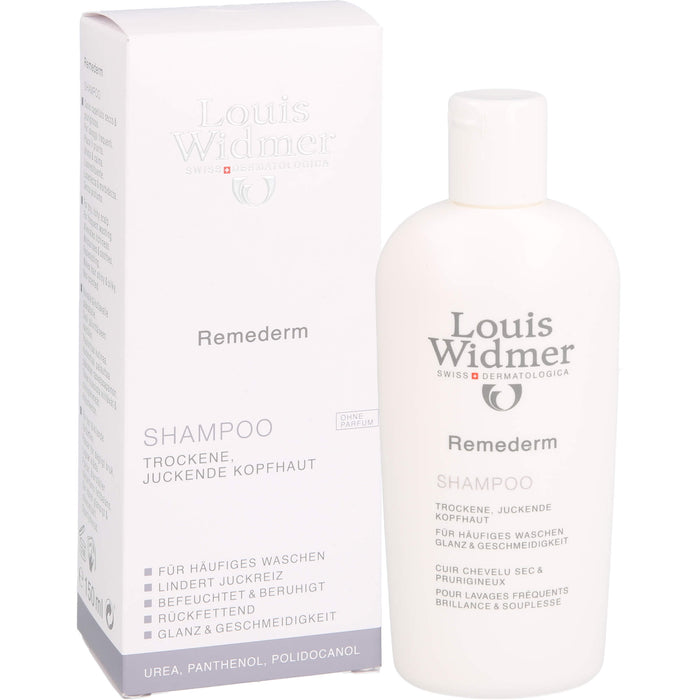 Widmer Remederm Shampoo nicht parfümiert, 150 ml Shampoing