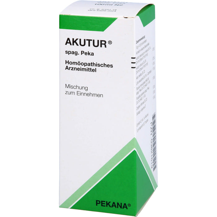 Akutur spag. Peka Tropfen, 100 ml Lösung