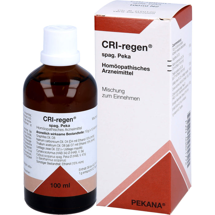 PEKANA CRI-regen spag. Peka Mischung, 100 ml Solution