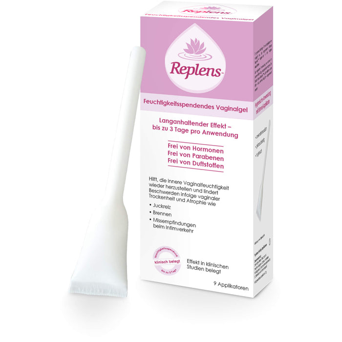 Replens Vaginalgel, 9 pc Gel