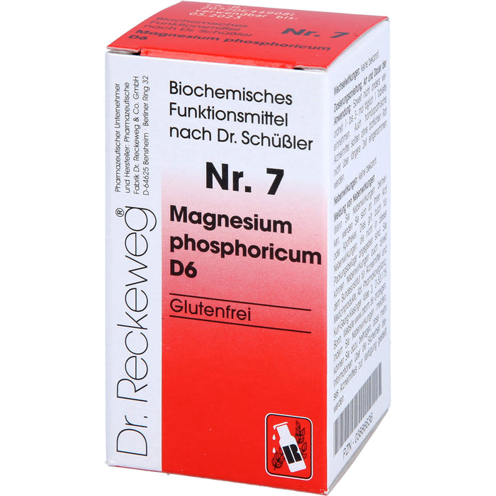 Dr. Reckeweg Biochemie 7 Magnesium phosphoricum D6 Tabletten, 200 pcs. Tablets