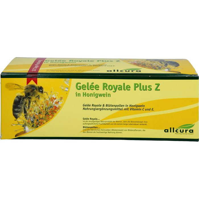 Allcura Gelee Royal plus Z in Honigwein Lösung, 30 St. Ampullen