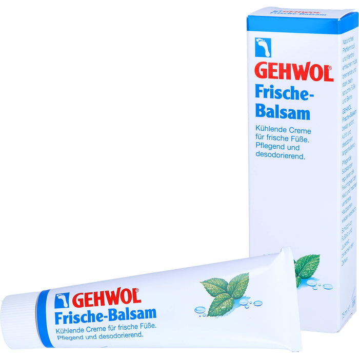GEHWOL Frische-Balsam kühlende Creme für frische Füße, pflegend und desodorierend, 75 ml Crème