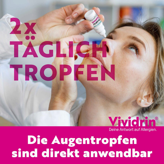 Vividrin Azelastin Kombipackung Augentropfen und Nasenspray, 1 pc Paquet combiné