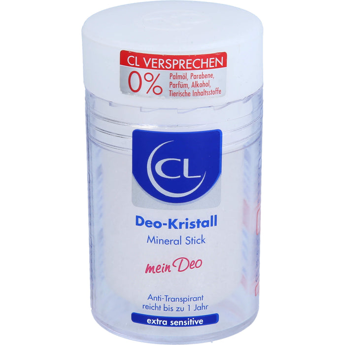 ALLPHARM CL Kristall-Mineral Stick Deo Reisegrösse, 80 g Stift