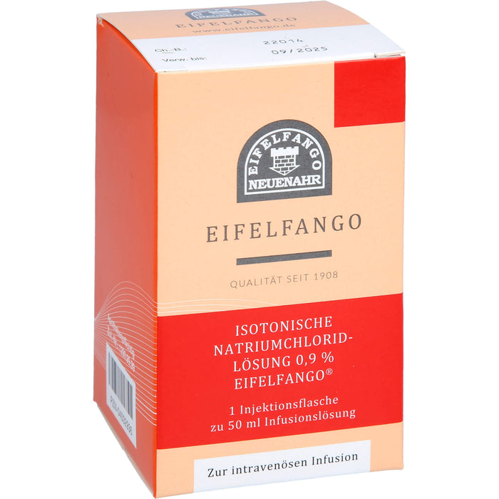 EIFELFANGO Isotonische Natriumchlorid-Lösung 0,9 % Infusionslösung, 50 ml Lösung