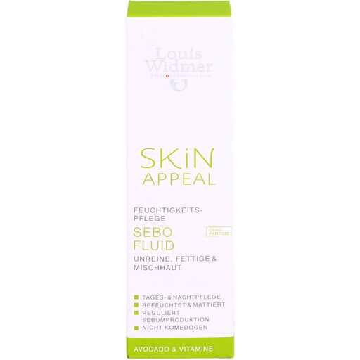 Louis Widmer Skin Appeal Sebo Fluid Feuchtigkeitspflege, 30 ml Creme