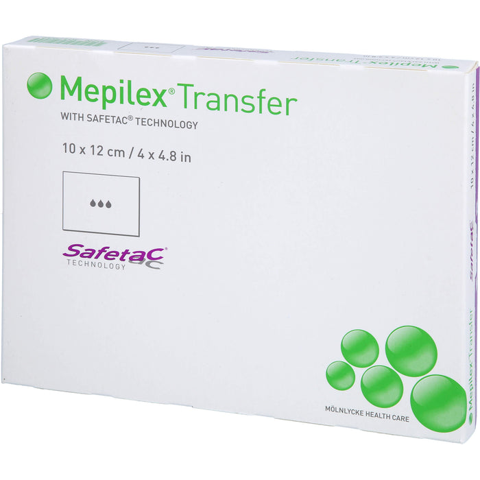 Mepilex Transfer Verbände 10 x 12 cm, 5 pcs. dressing