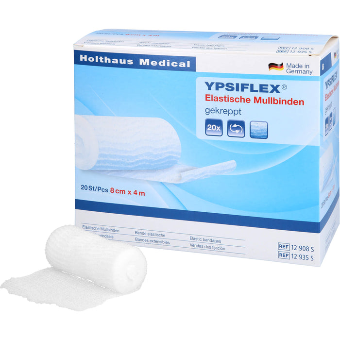 Elastische Mullbinde 8cmx4m, 20 pcs. Pack