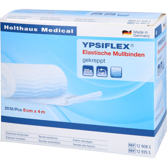Elastische Mullbinde 8cmx4m, 20 pcs. Pack