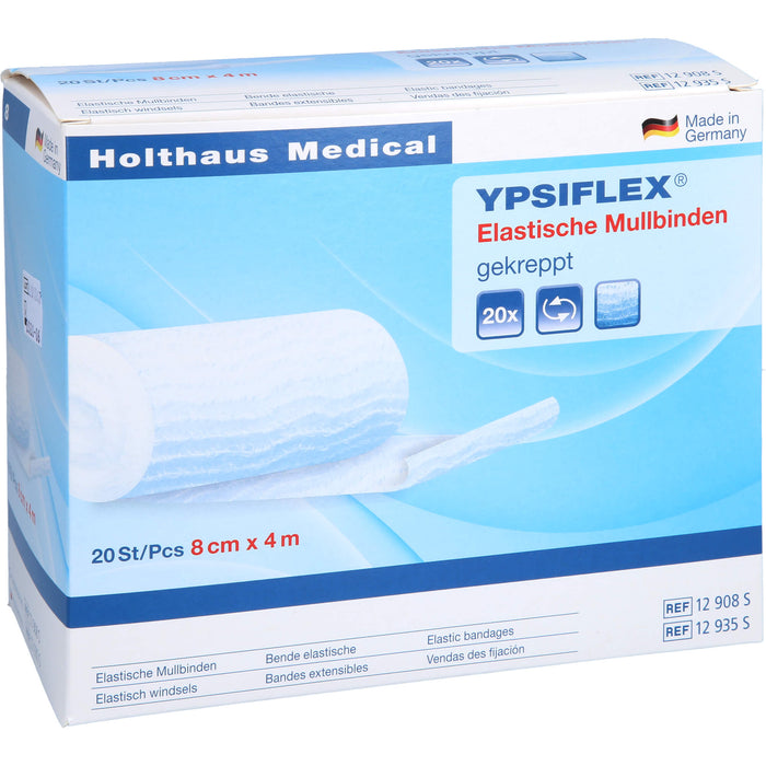 Elastische Mullbinde 8cmx4m, 20 pcs. Pack