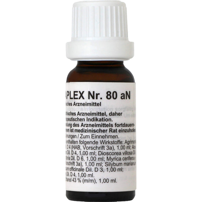 Regenaplex Nr.80 aN Tropfen, 15 ml Lösung
