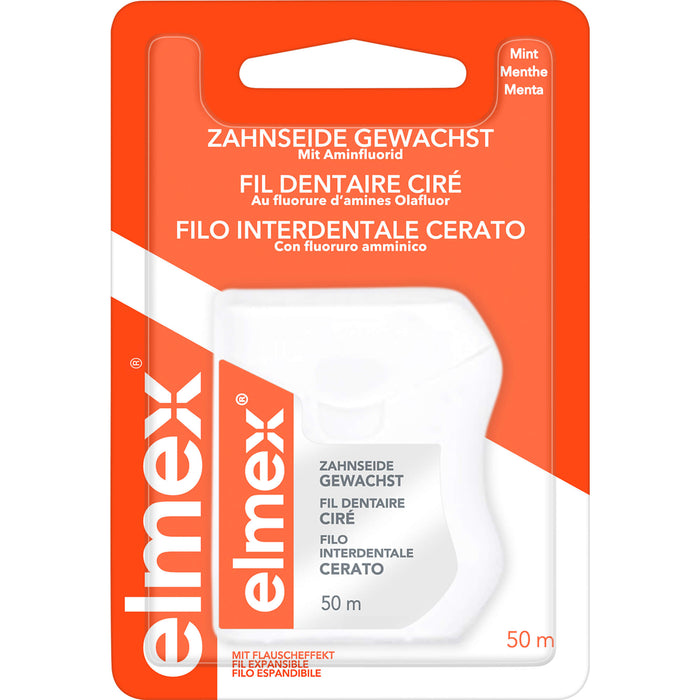 elmex Zahnseide gewachst mit Aminfluorid, 1 pcs. Pack