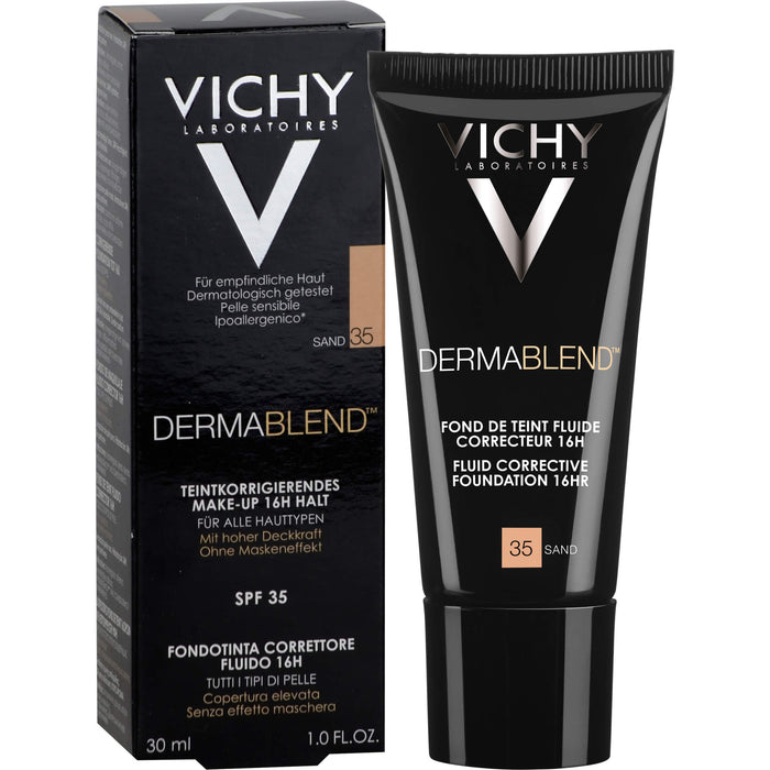 VICHY Dermablend teintkorrigierendes Make-up Fluid 35 Sand, 30 ml Cream