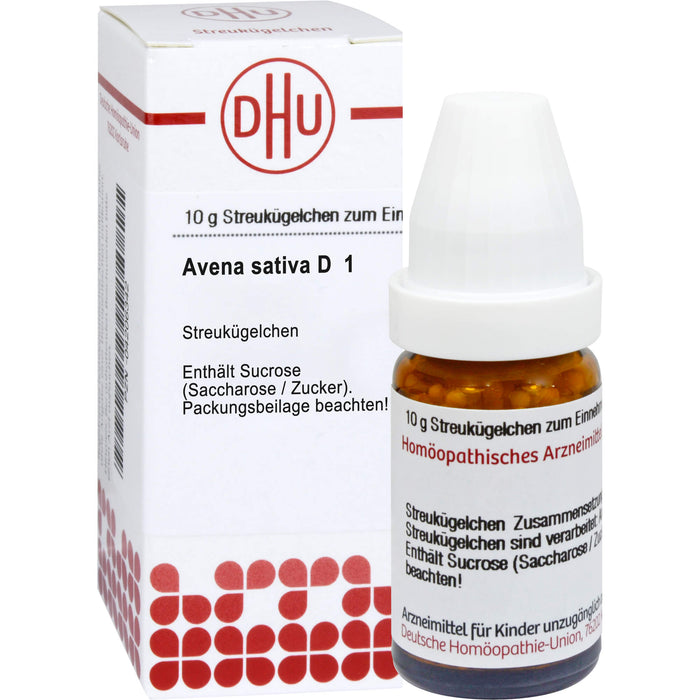 Avena sativa D1 DHU Globuli, 10 g Globules