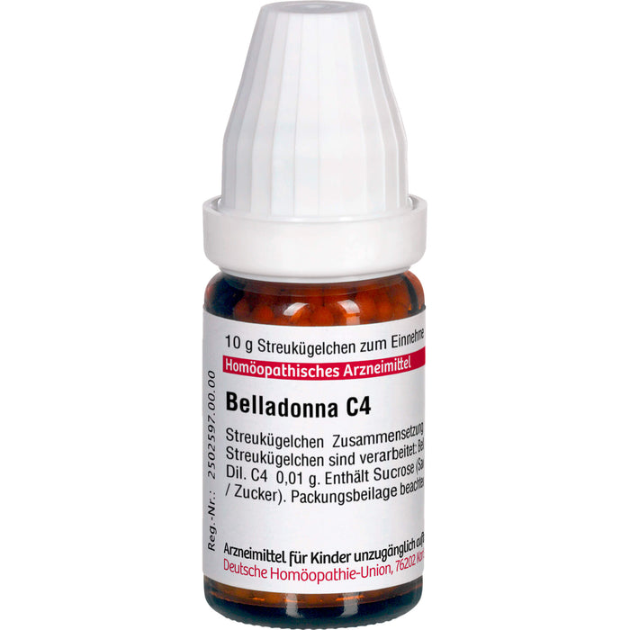 Belladonna C4 DHU Globuli, 10 g Globules