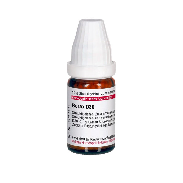 Borax D30 DHU Globuli, 10 g Globules
