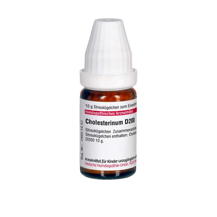 Cholesterinum D200 DHU Globuli, 10 g Globules