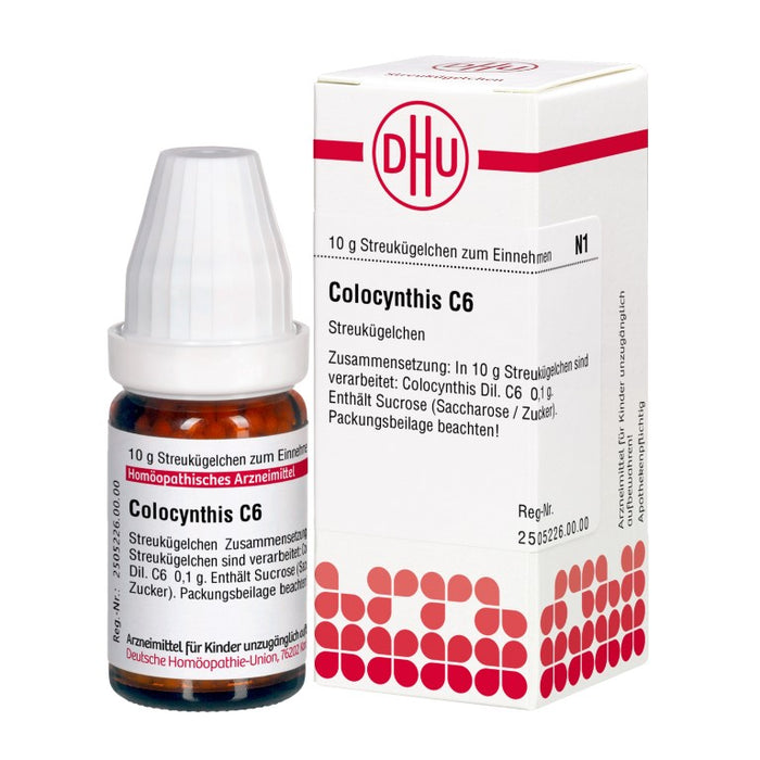 Colocynthis C6 DHU Globuli, 10 g Globules