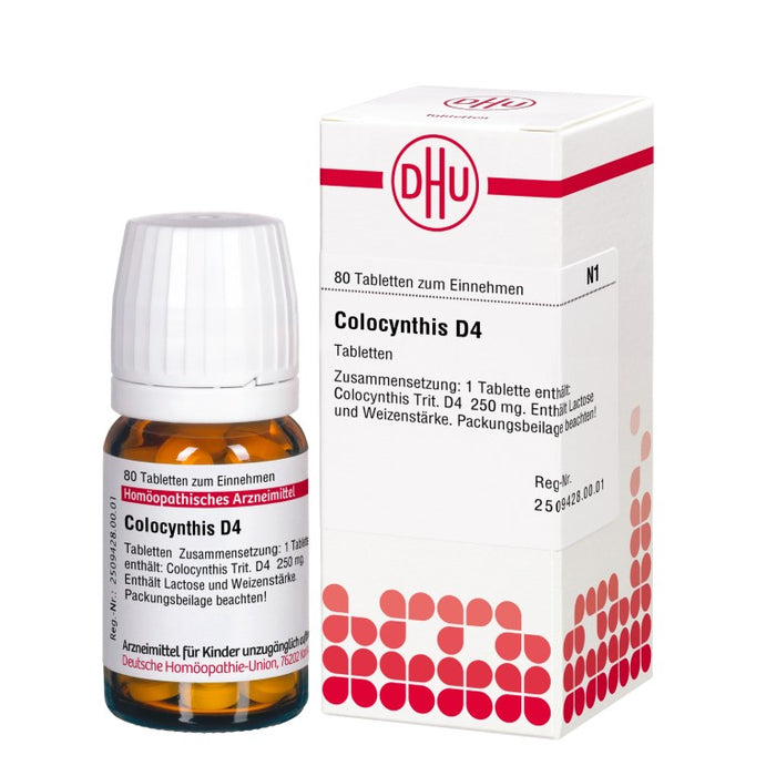 Colocynthis D4 DHU Tabletten, 80 pcs. Tablets