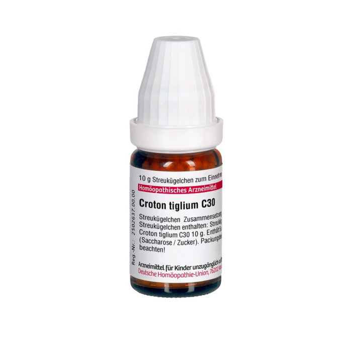 Croton tiglium C30 DHU Globuli, 10 g Globules