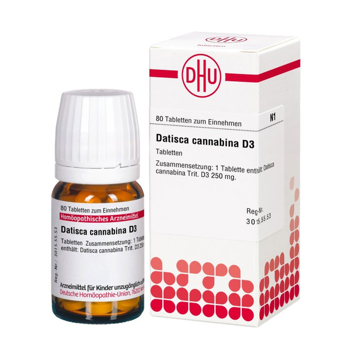 Datisca cannabina D3 DHU Tabletten, 80 pcs. Tablets