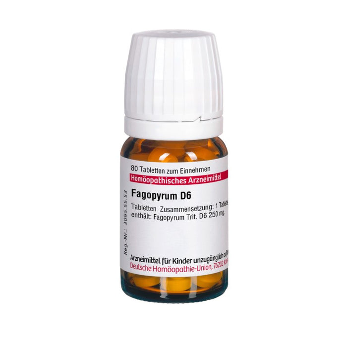 Fagopyrum D6 DHU Tabletten, 80 pcs. Tablets