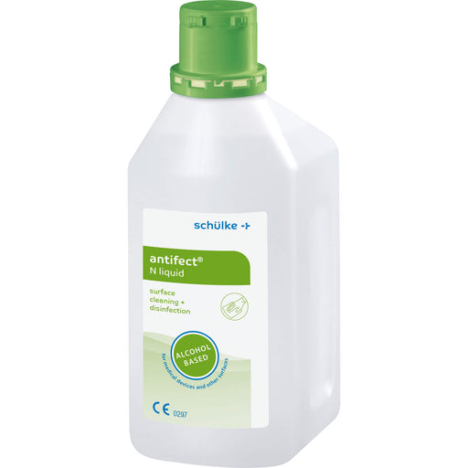 Schülke Antifect N Liquid zur Schnelldesinfektion und Reinigung von Medizinprodukten, 1000 ml Lösung