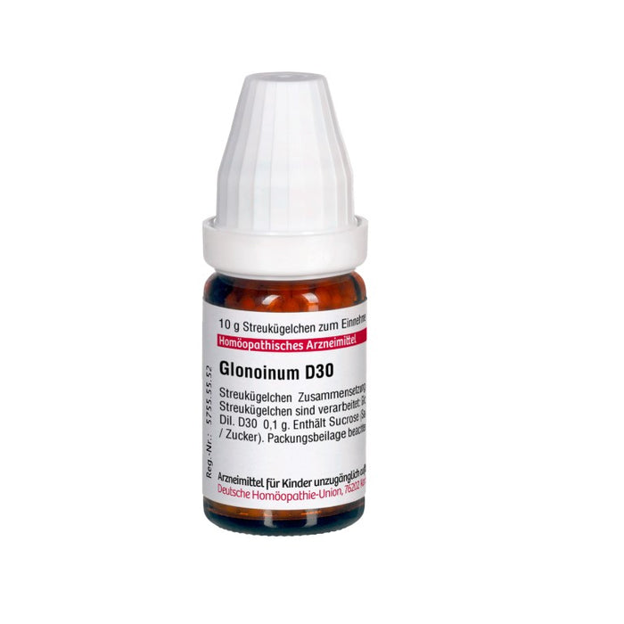 Glonoinum D30 DHU Globuli, 10 g Globules